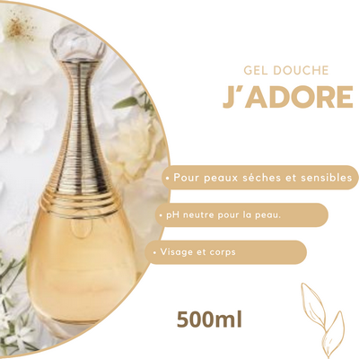 Gel douche J'adore (500ml)