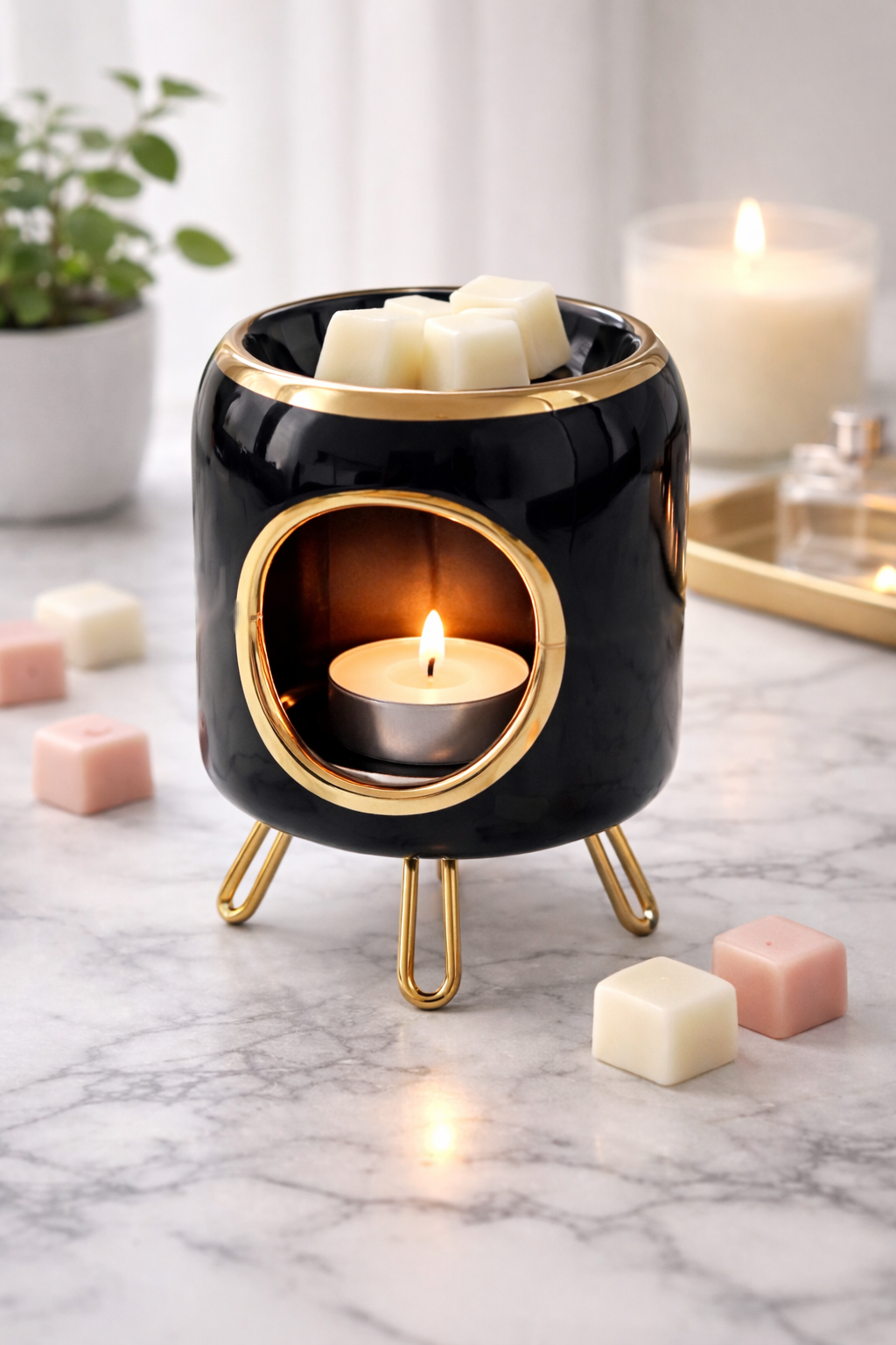 Brûleur à fondants parfumés “Nuit Dorée”