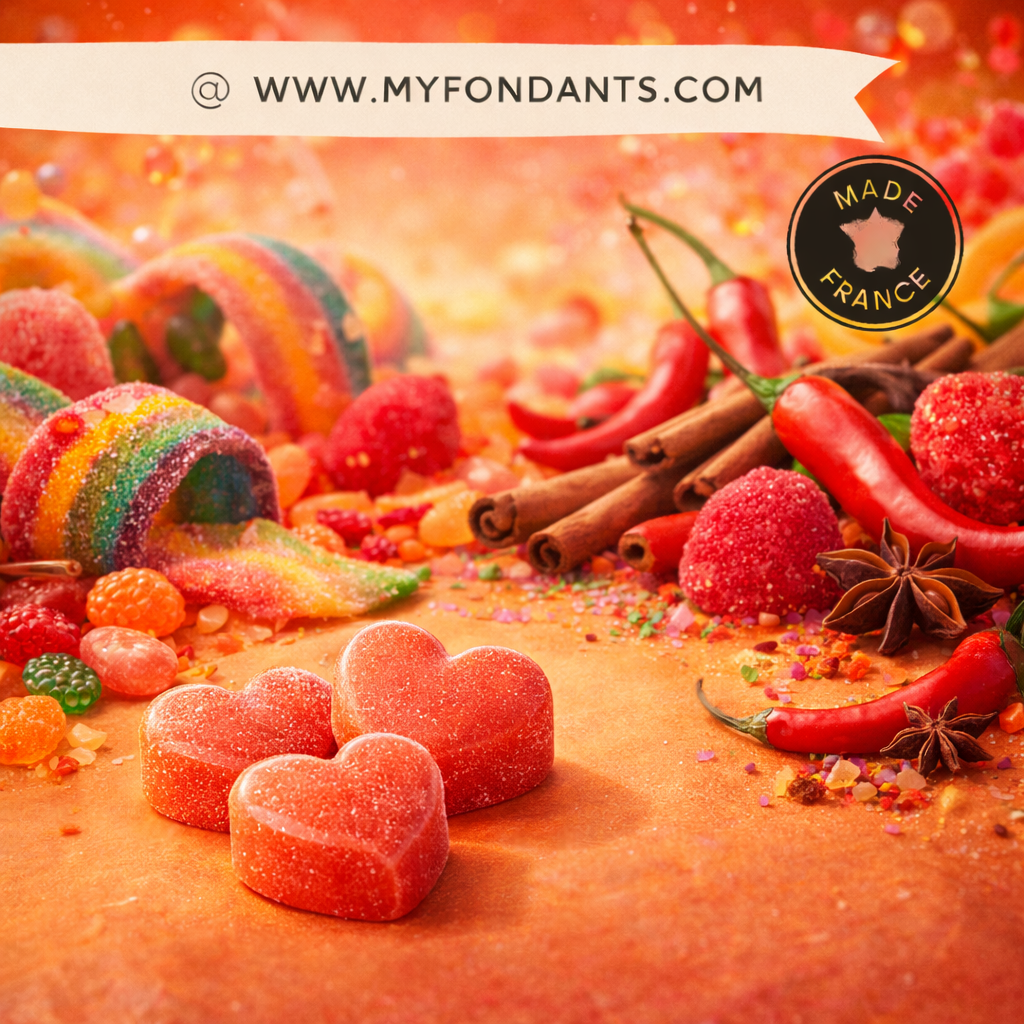 Lot de 3 Fondants Parfumés Bonbon Épicé