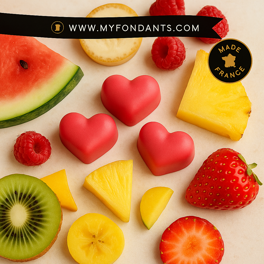 Sachet de 3 fondants Tutti frutti