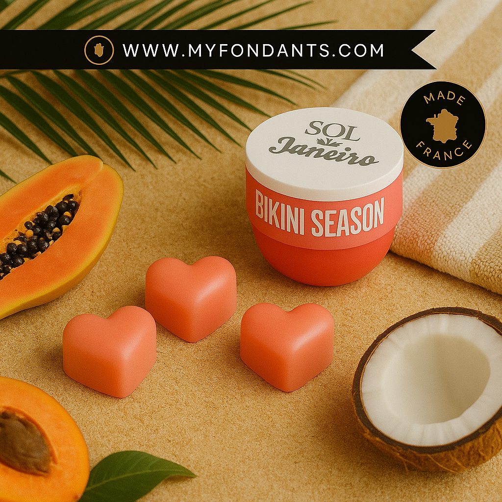 Sachet de 3 fondants bikini Season