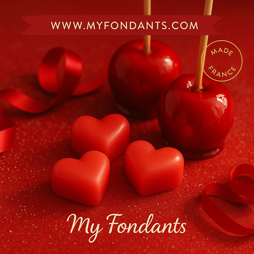 Sachet de 3 fondants pomme d'amour
