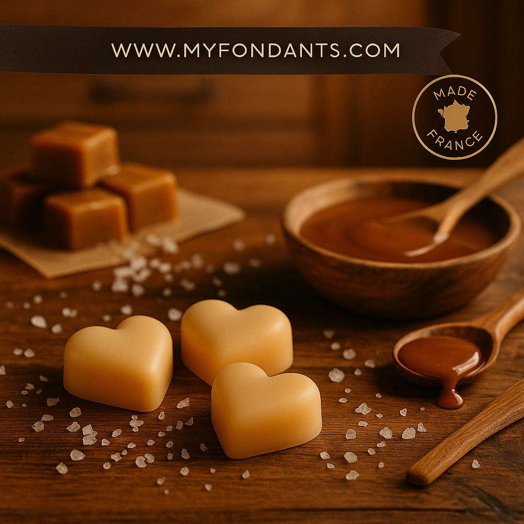 Lots de 3 Fondants Caramel au Beurre salé
