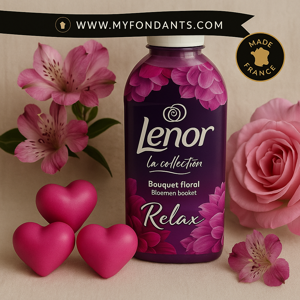 Lots de 3 Fondants Lenor BOUQUET CONFORTABLEMENT SUCCIEUX