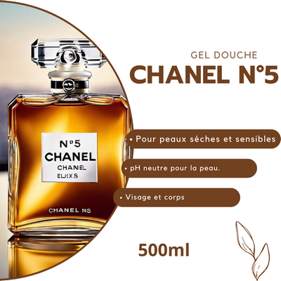 Gel douche Chanel n°5 (500ml)