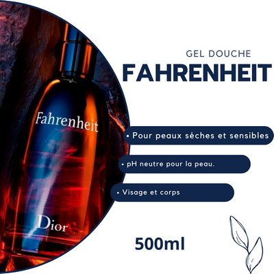 Gel douche Fahrenheit (500ml)