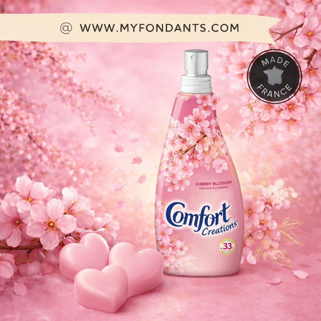 Lot de 3 Fondants Parfumés  Confort fleur de cerisier