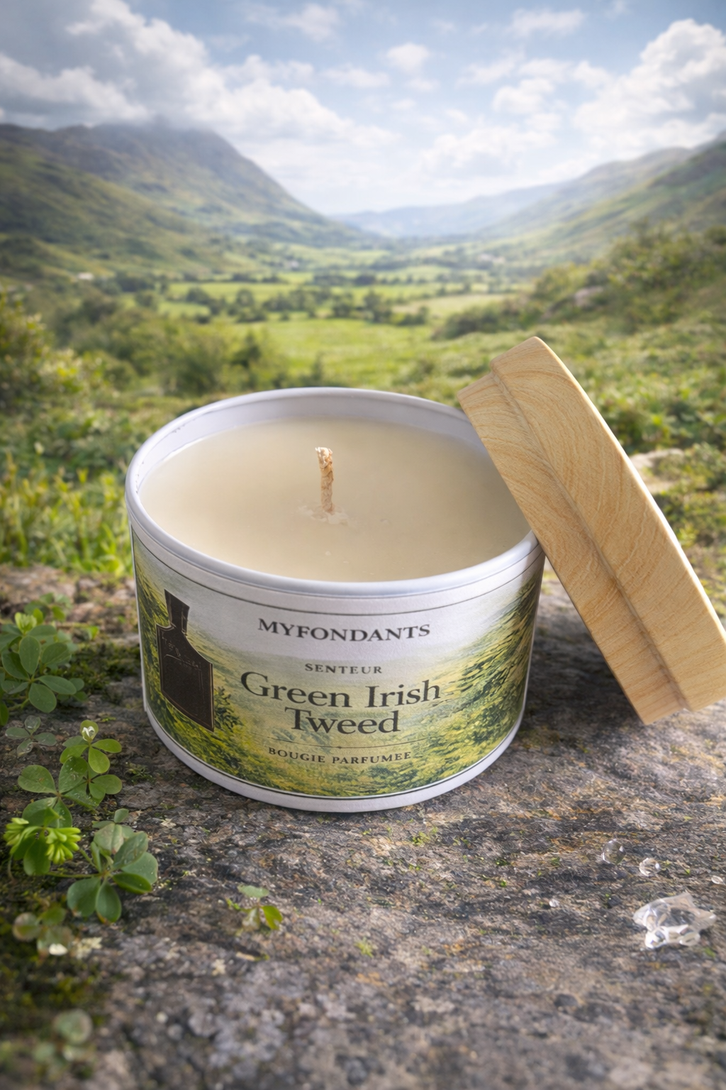 Bougie parfumée – Green Irish Tweed