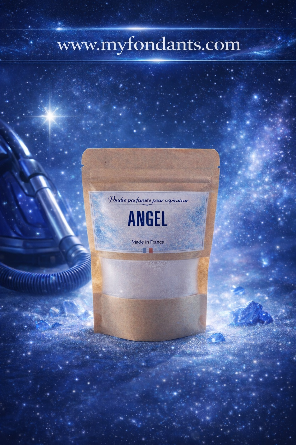 Poudre parfumée pour aspirateur : Angel