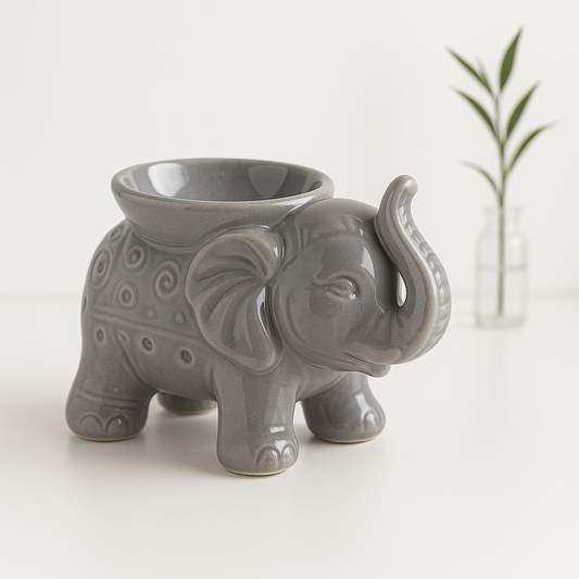 Brûleur en céramique gris Éléphant