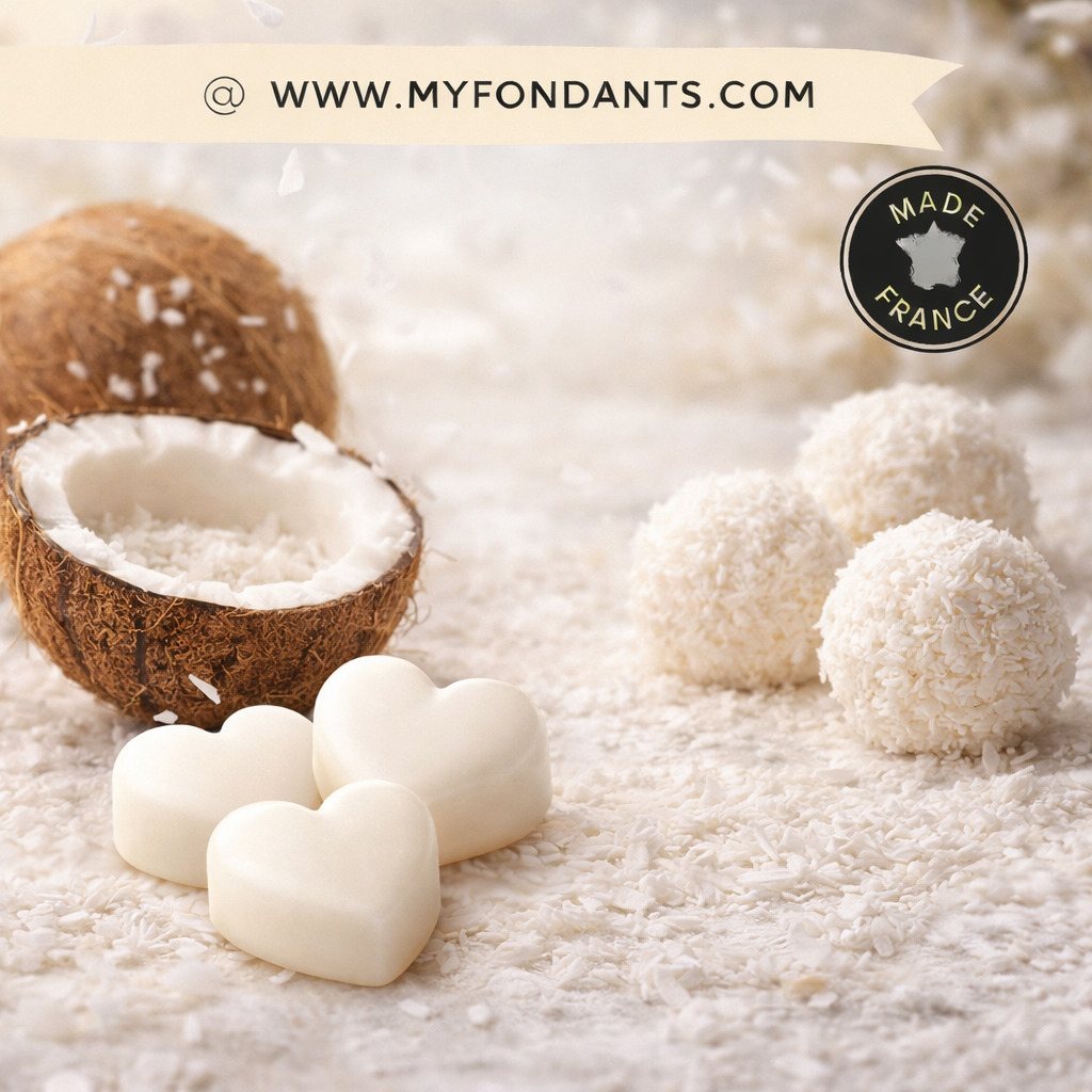 Lot de 3 Fondants Parfumés Boule de Coco