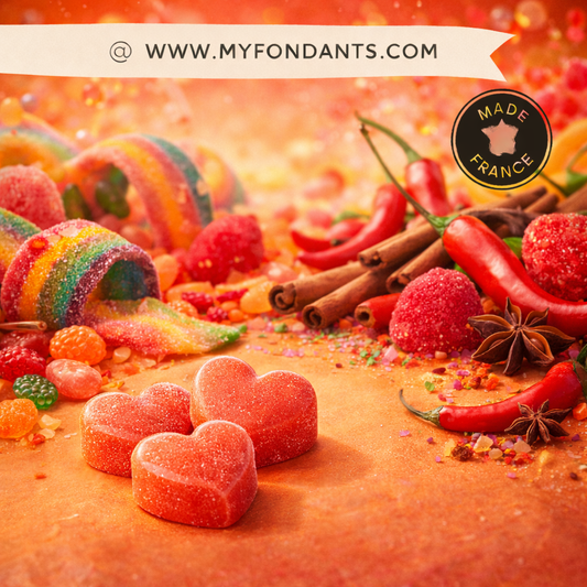Lot de 3 Fondants Parfumés Bonbon Épicé