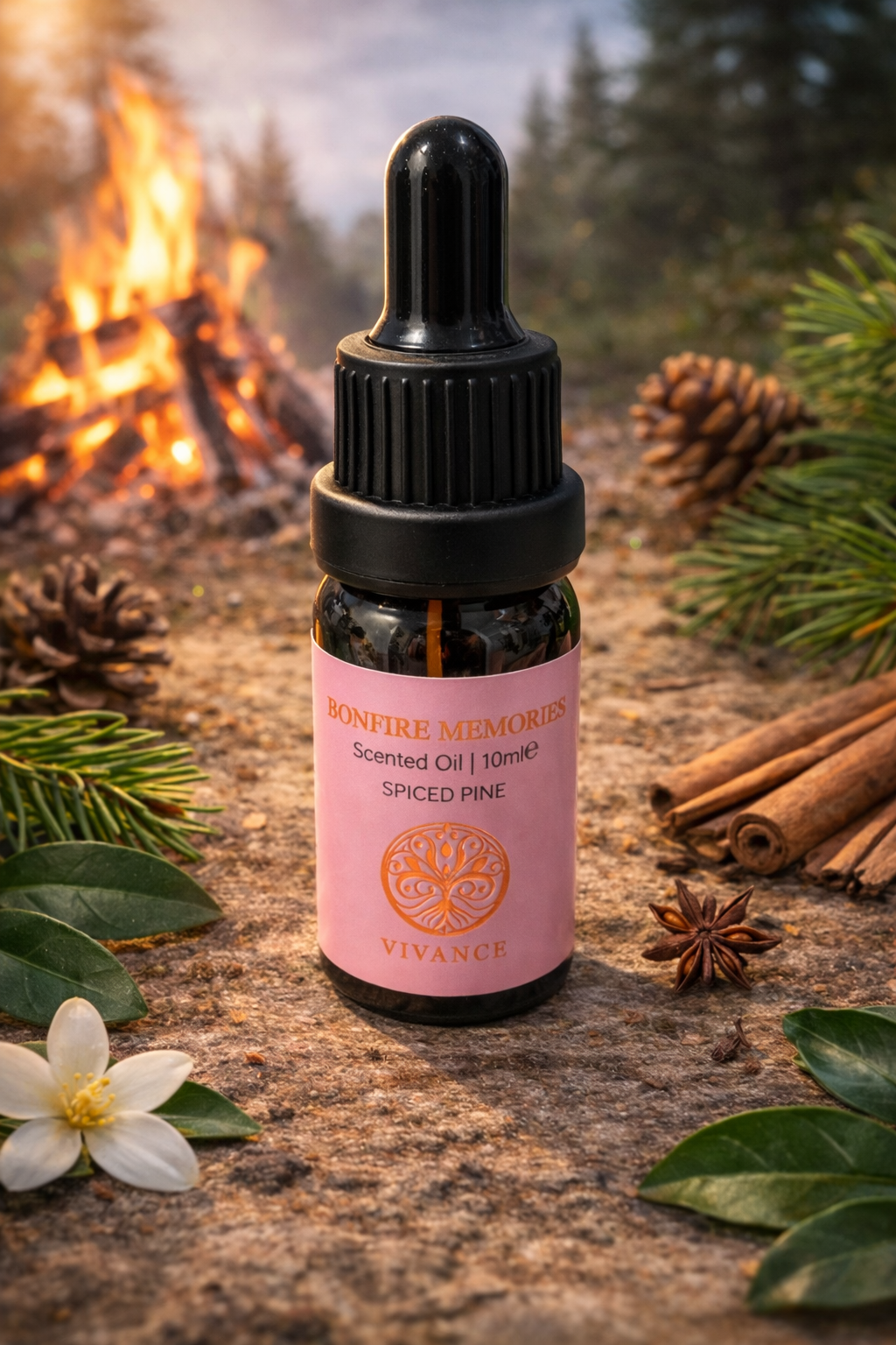 Huile parfumée 10ml – Pin Épicé