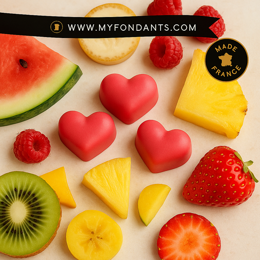 Sachet de 3 fondants Tutti frutti