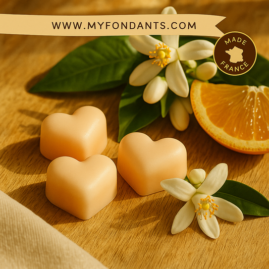 Sachet de 3 fondants  fleur d'Oranger