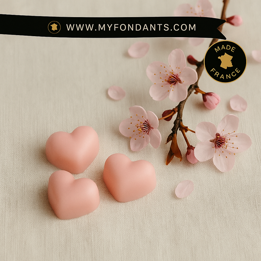 Lots de 3 Fondants Fleur de cerisier