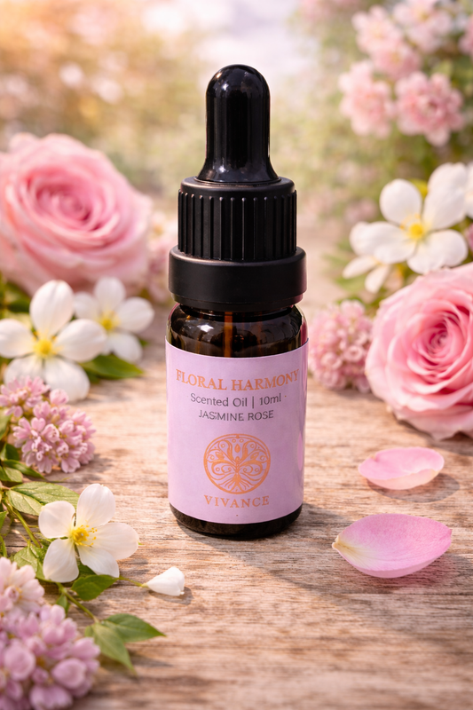 Huile parfumée 10ml – Jasmin & Rose