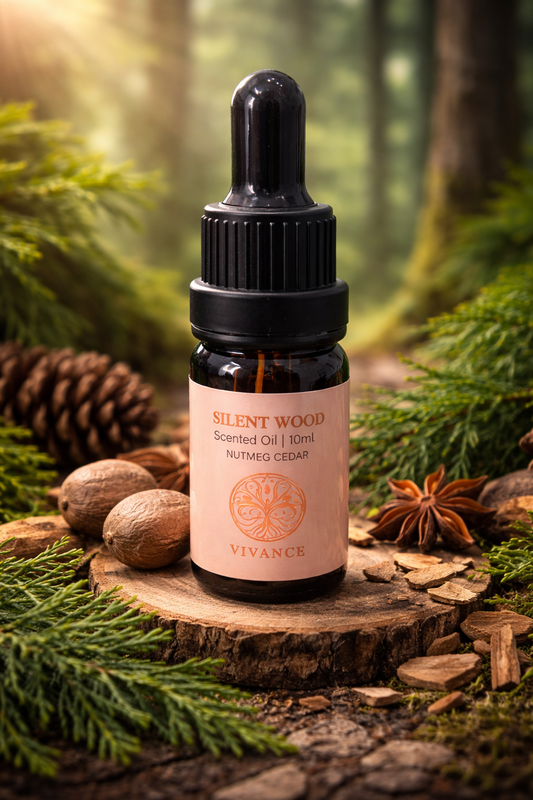 Huile parfumée 10ml – Muscade & Cèdre