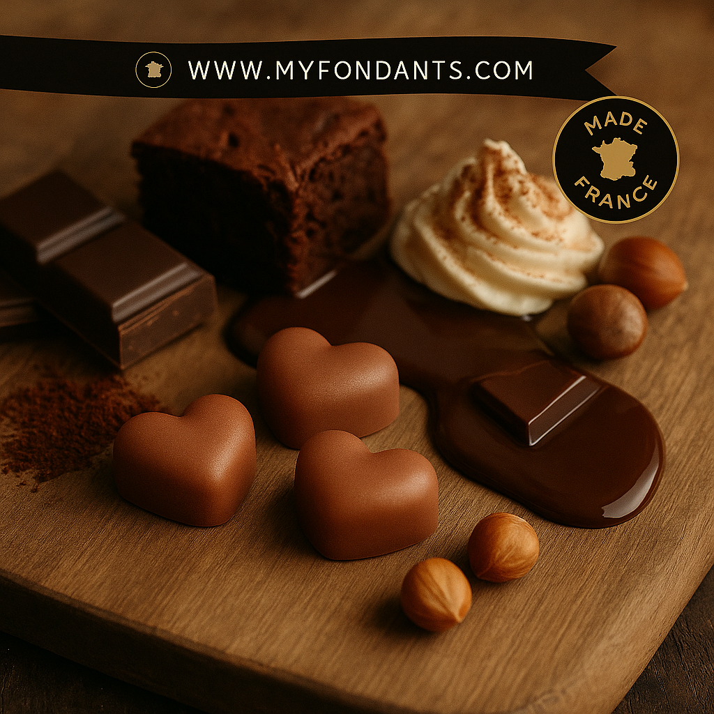 Lots de 3 Fondants Chocolat gourmand