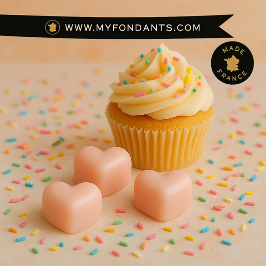 Lots de 3 Fondants Cupcakes
